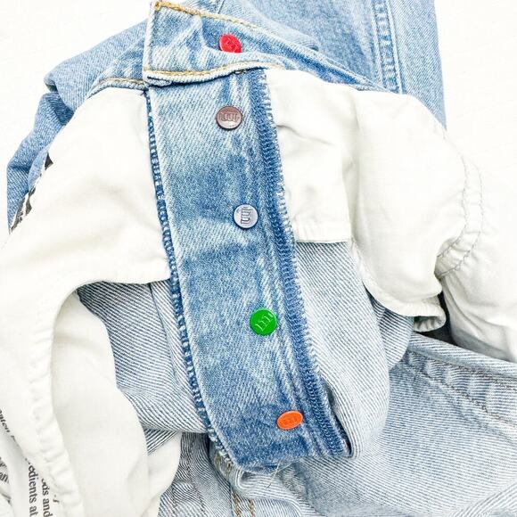 Mother Double Prep Fun Dip Flood Fray Nothing Else Like It Denim Jeans Size 24 - Picture 6 of 12